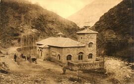 Estación de El Charcón, final del trazado del Tranvía Ferrocarril de Sierra Nevada