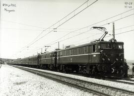 Locomotora eléctrica 8901 y 8902 de la serie 8900, posteriormente denominada serie 289
