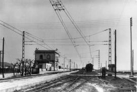 Vista general de la estación de Pineda