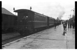 Ferrocarril de Ponferrada a Villablino de la Minero Siderúrgica de Ponferrada, S.A. (MSP), deteni...