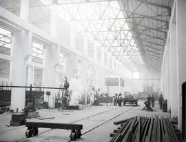 Talleres de Material Fijo de la estación de Valladolid - Campo Grande de la línea de Madrid a Irún