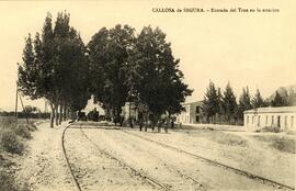 Estación de Callosa de Segura de la línea de Alicante a Murcia de la Compañía de los Ferrocarrile...