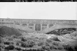 Sustitución de puentes metálicos. Línea Madrid-Badajoz. Km. 490,500. Puente Alcazaba.