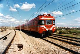 Electrotrenes de la serie 432 de RENFE, ex WMD 511 a 530, fabricada por CAF y MACOSA entre 1971 y...