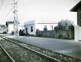 Estación de Robledo de Chavela de la línea de Madrid a Irún