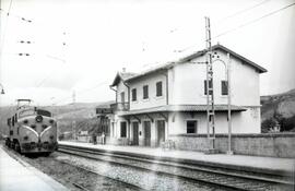 Estación de Santa Cruz de Iguña, situada en el municipio cántabro de Molledo