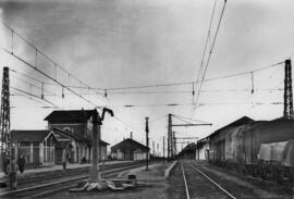 Estación Granollers-Canovelles de la línea de Barcelona a San Juan de las Abadesas (Sant Joan de ...