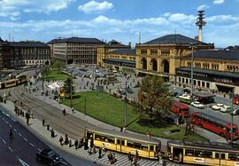 Plaza de Ernst-August y estación de Hannover