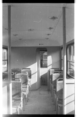 Automotor eléctrico MC 1 del Ferrocarril de San Sebastián a la Frontera Francesa (Hendaya) de vía...