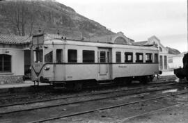 Automotor térmico diésel nº 9155 de la línea de Valencia a Cullera, (ex Norte WMD 31), y fabricad...