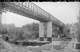 Puente sobre el río Segura, en el km 440,990 de la línea Chinchilla-Cartagena.