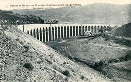 Viaducto de San Juan o Viaducto de Cenarbe de la línea de Huesca a Francia por Canfranc