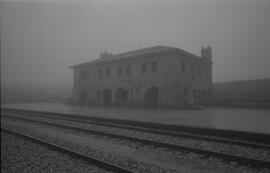 Estación de Alberguería - Prado de la línea de Zamora a La Coruña