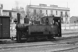 Locomotora de vapor 030 T nº 4 del Tranvía a vapor o Ferrocarril de Onda al Grao de Castellón de ...