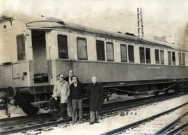 Coche de viajeros de la Asociación Cultural Cordobesa de Amigos del Ferrocarril