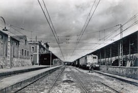 Estación de Vilafranca del Penedès de la línea de Barcelona-Término a Tarragona