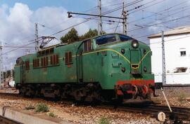 Locomotoras eléctricas de la serie 278 - 001 a 029 de RENFE, ex serie 7801 a 7829, denominada &qu...