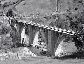 Viaducto de Las Puentes, en el km 96,965 de la línea de León a Gijón