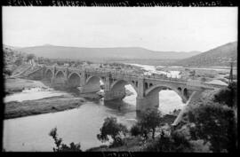 Sustitución de puentes metálicos. Línea  Madrid-Badajoz. Km. 289,182. Puente sobre el río Guadalmez.
