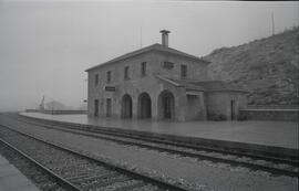 Estación de Lubián de la línea de Zamora a La Coruña