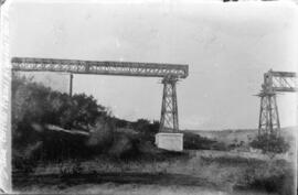 Viaducto metálico de Santa Ana de la línea de vía estrecha de Alicante a Villajoyosa y Denia de l...
