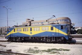 Locomotoras eléctricas de la serie 269 - 201 a 221 y 222 a 331 de RENFE, fabricadas por CAF, MACO...