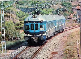 Automotor diésel serie 597 de RENFE, TER (Tren Español Rápido) (ex 9701 a 9760), construido por FIAT