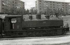 Locomotora de vapor nº 5, con rodaje 141 T de la línea de vía estrecha de Ferrol a Gijón, constru...