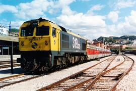 Locomotoras diésel de la serie 319 (ex 1900) de Renfe