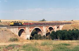 Locomotora eléctrica 269 - 601 "Chopper" de la serie 269 - 601 a 604 de RENFE, con colo...