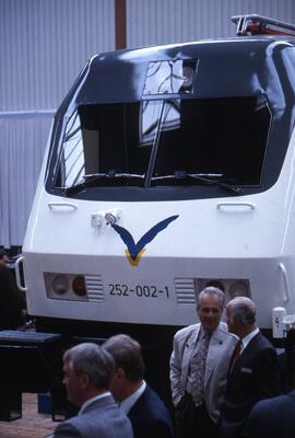Presentación a la prensa de la locomotora AVE 252 - 002 - 1