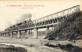 Puente de la línea de la Compañía del Norte en Granollers