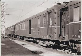 Furgón serie CCD nº 5005 de RENFE