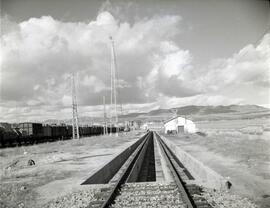 Foso de reconocimiento de locomotoras de Las Matas - Clasificación. Línea de Madrid a Irún