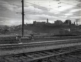 C.T.C. entre las estaciones de La Granja y Ponferrada. Línea de Palencia a La Coruña