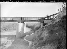 Puente sobre el río Segura, en el km 440,990 de la línea Chinchilla-Cartagena