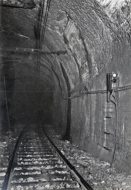 Túnel urbano de Barcelona en la estación de Barcelona - Plaza de Cataluña