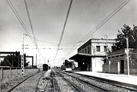 Estación de Arbós (l'Arboç) de la línea de Barcelona-Término a Tarragona