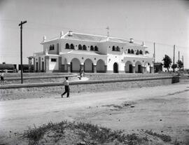 Estación de La Rinconada. Edificio de viajeros, fachada anterior