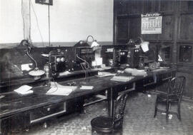 Gabinete telegráfico de la estación de Valencia - Norte