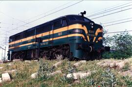 Locomotora diésel - eléctrica 316 - 003 - 3 de la serie 316 - 001 a 017 de RENFE, ex 1603, fabric...