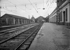 Estación de Irún de la línea de Madrid a Irún