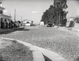 Estación de La Rinconada. Edificio de viajeros, fachada anterior