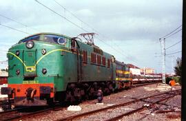 Locomotoras eléctricas de la serie 278 - 001 a 029 de RENFE, ex serie 7801 a 7829, denominada &qu...