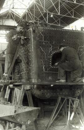 Servicio Militar de Ferrocarriles. Agrupación de Movilización y Prácticas de Ferrocarriles. 1er. ...