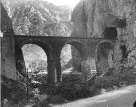 Viaducto de Pancorbo en la línea de Madrid a Irún