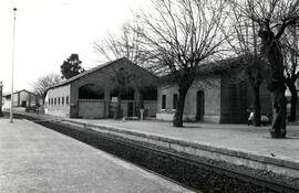 Estación de Los Rosales, situada dentro del término de Tocina