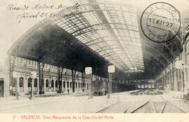 Cubierta de la Estación de Valencia - Norte