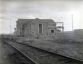 Subestación de Astorga en la línea de Palencia a La Coruña