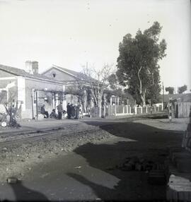 Estación de Valencia de Alcántara de la línea de Cáceres a la Frontera Portuguesa